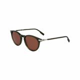 Lacoste L 6034S 275 51 Unisex Oval Şeffaf Yeşil Kemik Güneş Gözlüğü
