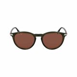 Lacoste L 6034S 275 51 Unisex Oval Şeffaf Yeşil Kemik Güneş Gözlüğü