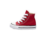 Converse Chuck Taylor All Star High Top Infant/Toddler Bebek Günlük Ayakkabı 7J232C Kırmızı