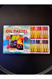 Yağlı Pastel Boya 24 Renk