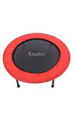 92 Cm Deluxe Trampolin Kırmızı (36 Inç Trambolin) Çocuk Trambolini