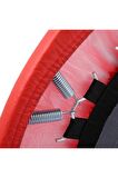 92 Cm Deluxe Trampolin Kırmızı (36 Inç Trambolin) Çocuk Trambolini