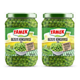 Tamek Bezelye Konserve 670 gr Cam x 2 Adet