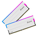 Biwin DW100-CW002 32GB DDR5 6400MHz 2x16GB RGB Masaüstü Ram - Beyaz