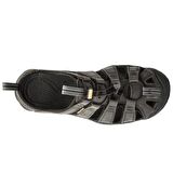 Keen Siyah Erkek Sandalet CLEARWATER CNX LEATHER