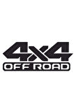 4X4 Off Road Araba Sticker Yapıştırma 18cm 2 Adet