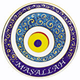 Nazar Sticker Yapıştırma Etiket 15Cm ve 6 Cm 2 Adet mx1