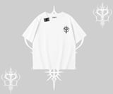 Meowsic Purrfect Kedi Arka Baskılı Oversize Tshirt