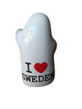 Hayalet Porselen Tuzluk & I Love Sweden Temalı