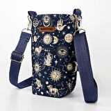  Woodycord 1 Litrelik Matara Kılıfı Su Şişesi Taşıma Çantası Matara ve Termos Kılıfı Astroloji