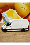 Mercedes-Benz Sprinter Araba Mercedes Diecast Yük Taşıma Arabası Minibüs 12CM Beyaz