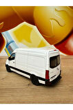 Mercedes-Benz Sprinter Araba Mercedes Diecast Yük Taşıma Arabası Minibüs 12CM Beyaz