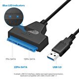 sb 3.0 Yüksek Hızlı 2.5 Inç Sata Ssd Ve Hdd Harddisk Kablosu