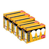 Kodak 15 Adet 9W A60 E27 LED Ampul - Sarı Işık