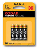 Kodak Kalem Pil İnce AAA 4Lü 3 paket