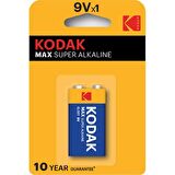 Kodak Max Alkalin 9 Volt Pil