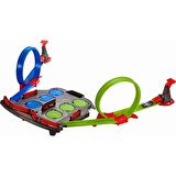 Hot Wheels Track Builder Bloklu Köprü Yarışı Oyun Seti FDF27