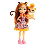 Enchantimals Popüler Karakter Bebekler FNH22-FJJ20 Lisanslı Ürün
