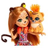 Enchantimals Popüler Karakter Bebekler FNH22-FJJ20 Lisanslı Ürün