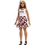 Barbie Fashionistas Bebek ve Aksesuarları Sarışın 