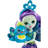 Mattel  Enchantimals Bebek Patter Peacock & Flap DVH87 FXM74 Orijinal