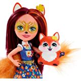 Mattel  Enchantimals Bebek Felicity Fox & Flick DVH87 FXM71 Orijinal Ürün