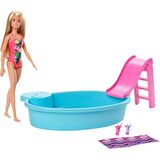 Barbie ve Eğlenceli Havuzu GHL91 Lisanslı Ürün 