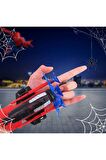 Ağ Atan Spiderman Bileklik Vantuz Fırlatan Ok Atan Örümcek Adam Oyuncak Fırlatıcı Seti
