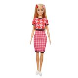 Barbie Fashionistas Kırmızı Ekoseli FBR37 GRB59 Lisanslı Ürün