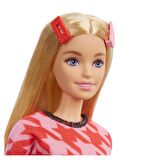 Barbie Fashionistas Kırmızı Ekoseli FBR37 GRB59 Lisanslı Ürün