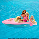 Barbie bebek ve teknesi oyun seti doll and boat 3+ sarışın model bebek oyuncak