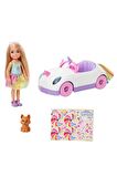 Barbie Chelsea Bebek Ve Arabası GXT41 Lisanslı Ürün