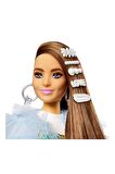 Barbie Extra Renkli Elbiseli Bebek GYJ78