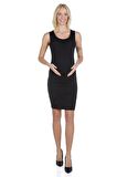 LuvmaBelly  Maternity 5007 Düz Siyah Büzgülü Hamil