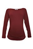 LuvmaBelly 2301-2309 Pamuklu Uzun Kollu Hamile T-S