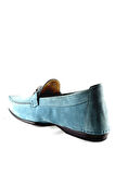 Cesare Paciotti 45051 Blue Süet Klasik Ayakkabı Loafer Tarzı Erkek Ayakkabı 