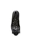 Mel By Melissa  Pop Bow 32132 Siyah PVC Babet Kurdele Dataylı Kadın Ayakkabı 