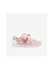 Ash Nina Pembe Deri Sneaker Düz Taban Kadın Ayakkabı 