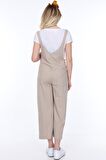 Luvmabelly MYRA6101 - Bej Hamile Salopet