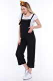 Luvmabelly MYRA6102 - Koyu Lacivert Hamile Salopet