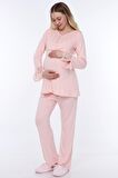Luvmabelly MYRA9512 - Dantelli Düğmeli Flaplı Hami