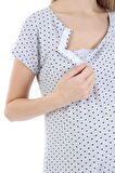Luvmabelly MYRA9582 Yandan Çıt Çıtlı Hamile Geceli