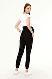 Luvmabelly MYRA8090 - Siyah Hamile Jogger Eşofman