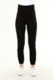 Luvmabelly MYRA8090 - Siyah Hamile Jogger Eşofman