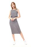 Luvmabelly MYRA5552 - Emzirme Elbise Kolsuz Yırtma