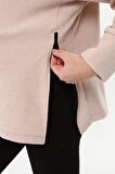 Luvmabelly MYRA4281 Fermuarlı Hamile Sweatshirt -B