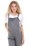 Luvmabelly MYRA6106 - Füme Hamile Salopet