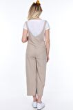 Luvmabelly MYRA6101 - Bej Hamile Salopet