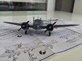 Beechcraft  C-45 Expeditor Pm Model Eğitim Uçağı Demonte Plastik Maketi