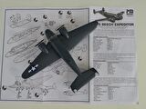 Beechcraft  C-45 Expeditor Pm Model Eğitim Uçağı Demonte Plastik Maketi